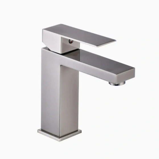 Grifo para lavabo de baño de acero inoxidable