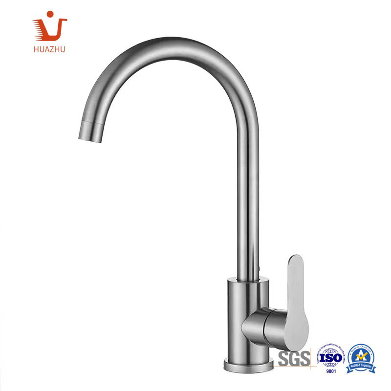 Grifo de cocina de acero inoxidable
